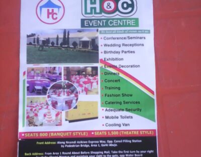 Hc Event Centre in Abuja, FCT Nigeria