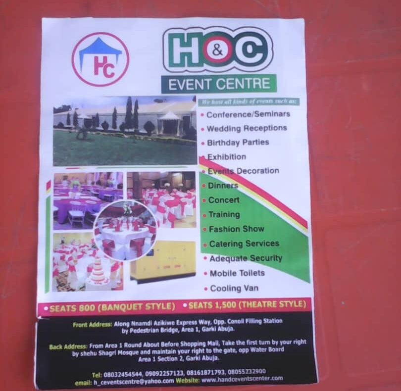 H Amp C Event Centre