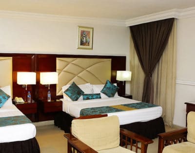 Hotel Family Room in Ikeja, Lagos Nigeria