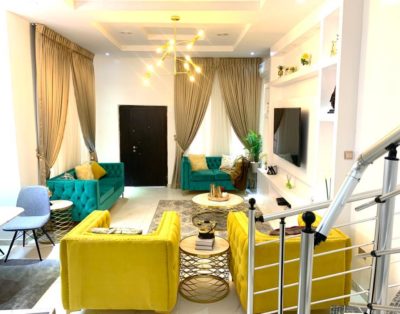 A Luxury 4 Bedroom Apartment for Shortlet in Chevron in Lagos Nigeria