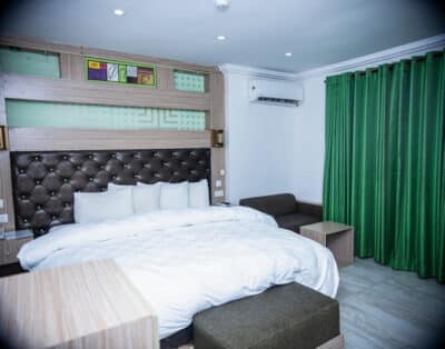 Deluxe Room in Kelinheight Hotel in surulere, Lagos, Nigeria