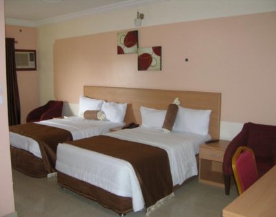 Hotel Twin Room in Abeokuta, Ogun Nigeria