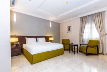 Deluxe Room in Joygate Hotels & Suites in Ajao Estate, Lagos, Nigeria