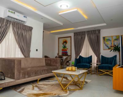 Luxury 3|bedroom Apartment for Short-Let in Lekki Phase 1, Lagos Nigeria