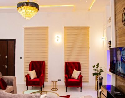 Nnamdi Luxury 4 Bedroom Terrace Duplex Short Let in Lekki Phase 1, Lagos Nigeria
