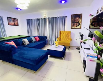 3 Bedroom Apartment with Snooker Board Short Let in Lekki, Lagos Nigeria