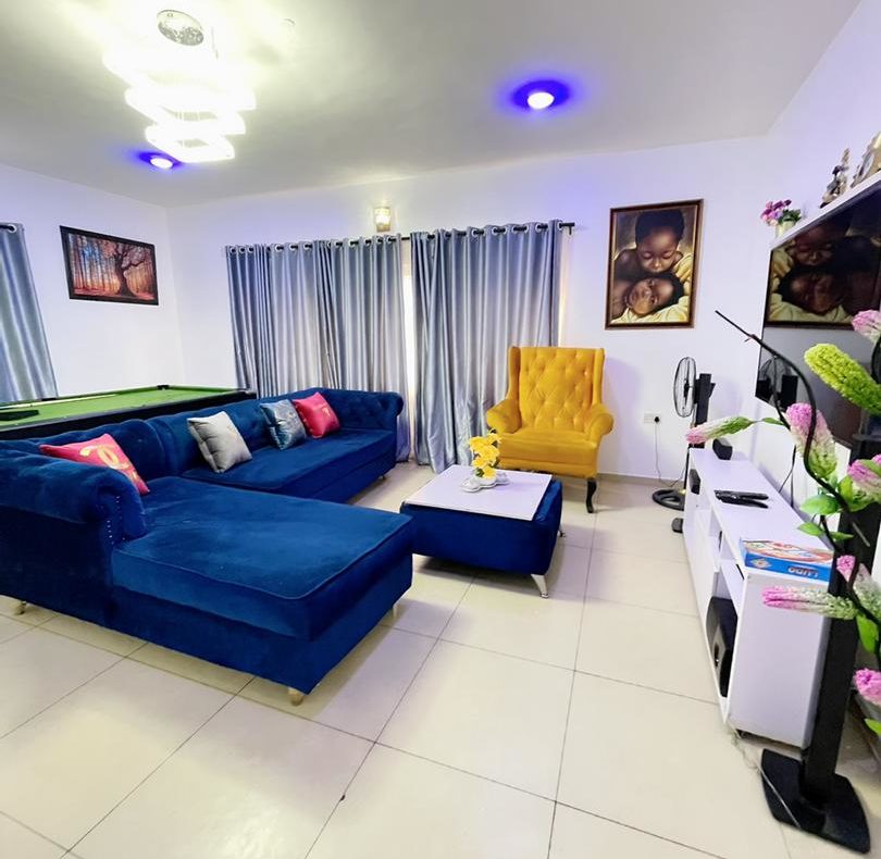 3 Bedroom Apartment With Snooker Board Short Let In Lekki Nigeria