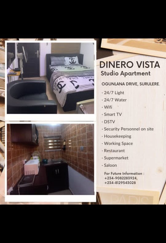 Dinero Vista Apartment Short Let In Lagos Nigeria