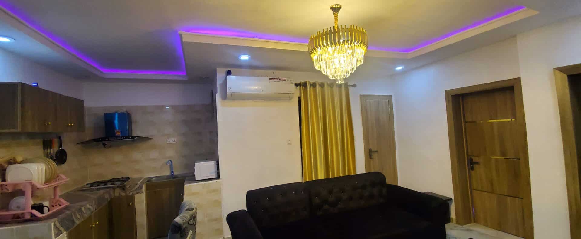 2 Bedroom Furnished Apartment In Surulere