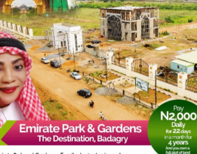 Adron Homes Estate Land in Badagry, Lagos Nigeria