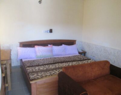 Real Madrid Room In Davis Hotel And Suites In Minna, Niger