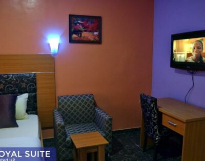 Royal Suite Room In Erico Bellisima Hotel Ii In Egbeda, Lagos