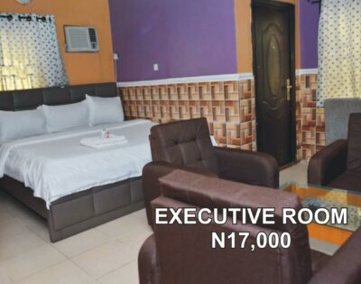 Executive Room In Hotel De Roma International In Abule Egba, Lagos