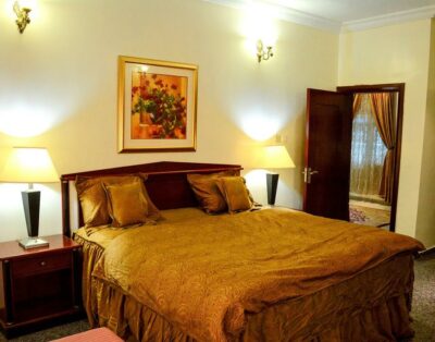 Deluxe Two-Bedroom Large Suitein Inkova Suites In Life Camp, Abuja
