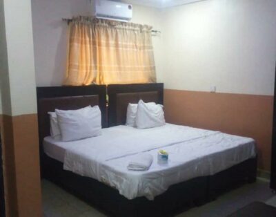 Deluxe Room In Moonstone Hotel And Bar In Ipaja, Lagos