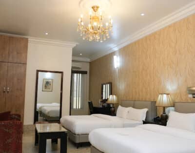 Blue Lantern Room In The Cromwell Courtyard Hotel In Ikeja, Lagos