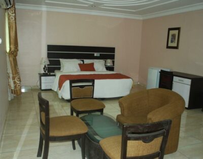 Terrace Suite Room In Royal Terrace Hotel And Towers In Isolo, Lagos