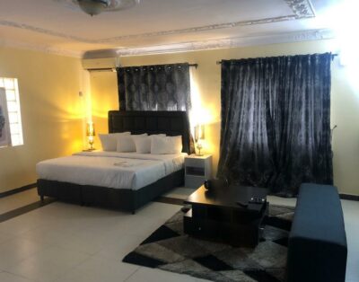 Deluxe Double Room In Subzero Suites In Lekki Phase 1, Lagos
