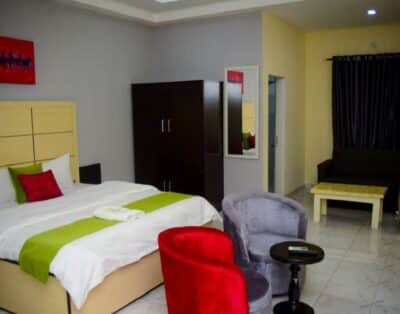 Diamond Room In The Arians Hotel And Suites In Udu, Delta