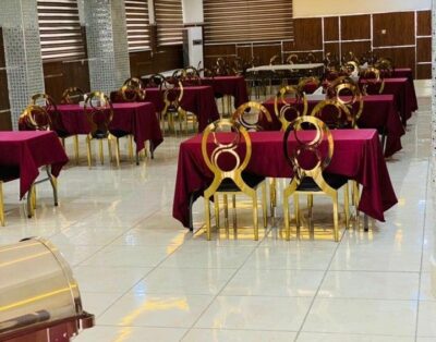 Stephanie Event Hall in De Phantom Continental Hotel in Lekki, Lagos State, Nigeria