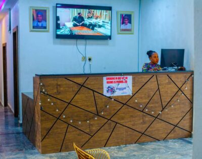 Ronkibog hotel Royal Standard room at Ado-Ekiti