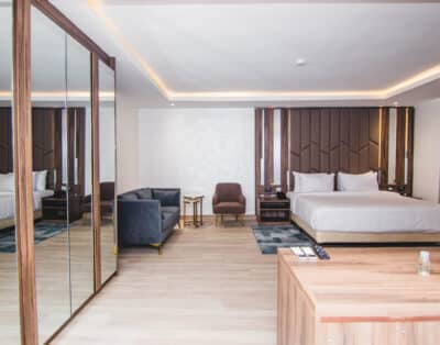 Safron Hotel Executive Room at Ikeja