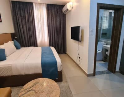 Deluxe Room at Caritas Inn Igbobi