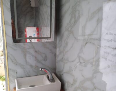 Luxury Mobile Toilet at Ijaiye Housing Estate, Agege