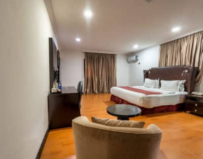 Deluxe Room In The Guest House In Ikoyi, Lagos