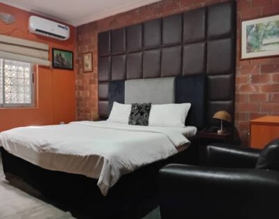 Penthouse Suite in Placidos Place Hotel in Jibowu Lagos