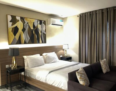Aya Suite Apartment Room in Advent Homes in Yaba, Lagos