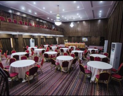 Alakoko Hall in Bon Hotel Royal Parklane in Akure