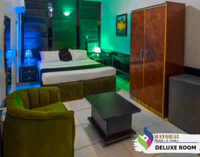 Deluxe Room in Mayoral Hotel and Suites in Egbeda, Lagos