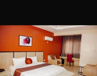 Deluxe Room in Nexus Express Hotel in Lugbe, Abuja