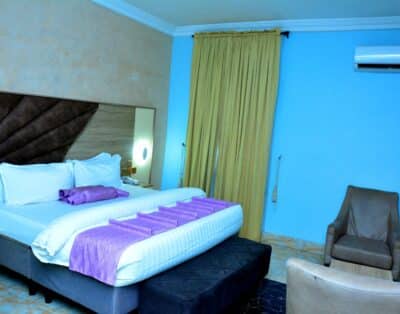 Executive Royal Room in Top Rank Galaxy Hotel in Asaba