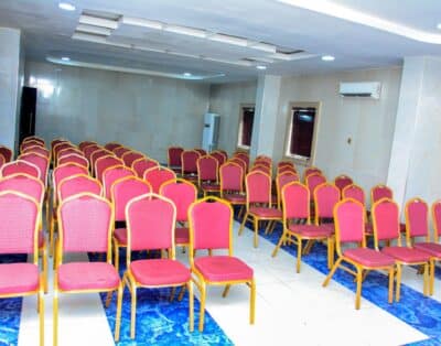 Exclusive Hall in Top Rank Galaxy Hotel in Asaba, Nigeria