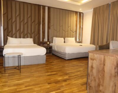 Safron Hotel Double Executive Room Inclusive one individual breakfast at Ikeja