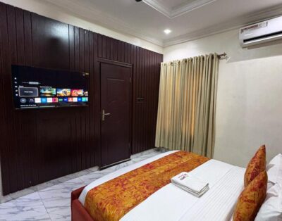 Deluxe Room in Esporta Suite in GRA Ikeja, Lagos