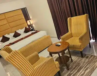 Pinnacle Suite Room in Pinnacle Castle Hotel in Asaba, Delta State