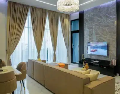 Two Bed Apartment Charlie in Nimbus Nook Apartments in Ikeja