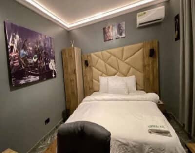 Mini Standard Room in Abeokuta | Fountain Blu Hotel and Apartment, Luxury Stay with Wi-Fi & Premium Comfort
