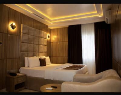 Glass House Room in Uyo | Remalex Hotels & Suites Luxury Glass Suite with Wi-Fi & Modern Design