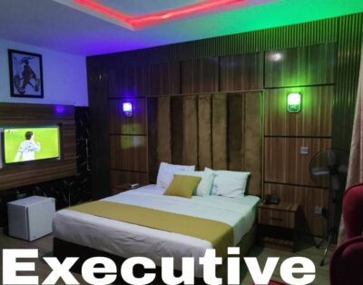 Beautiful Executive Room at Royal Modak Resort and Hotel, Ibadan