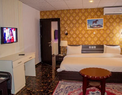 Luxury Standard Classic Room at Zaytun Hotel, Kano, Nigeria(48K with breakfast)
